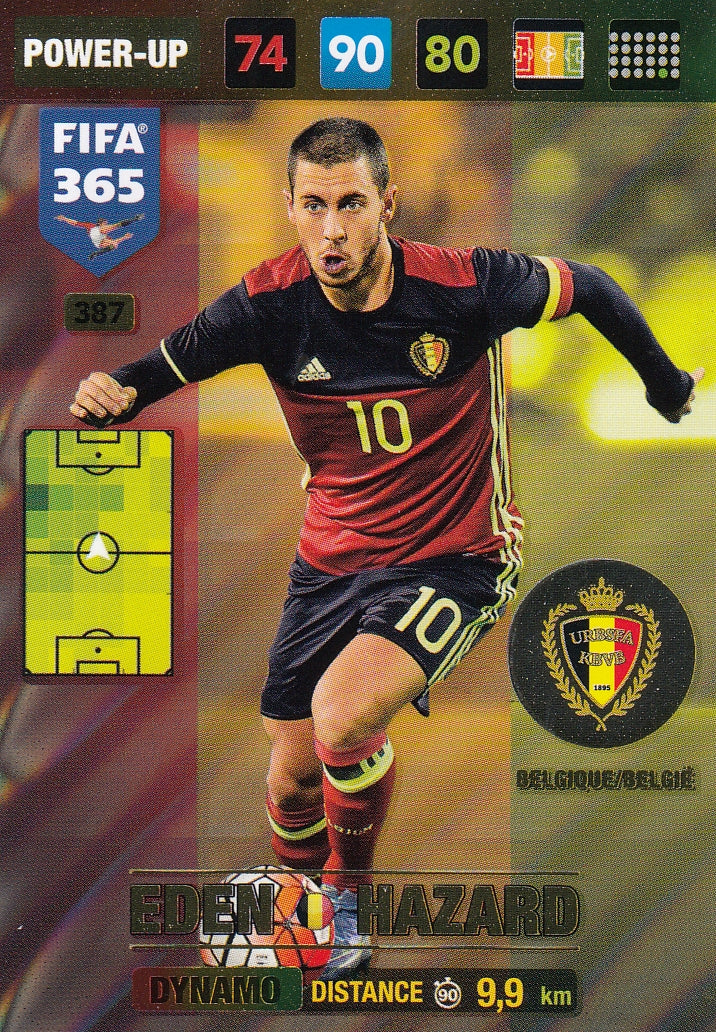 387. EDEN HAZARD - BELGIQUE/BELGIË - POWER-UP - DYNAMO