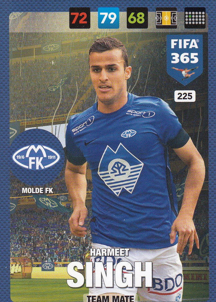 225. HARMEET SINGH - MOLDE FK - TEAM MATE
