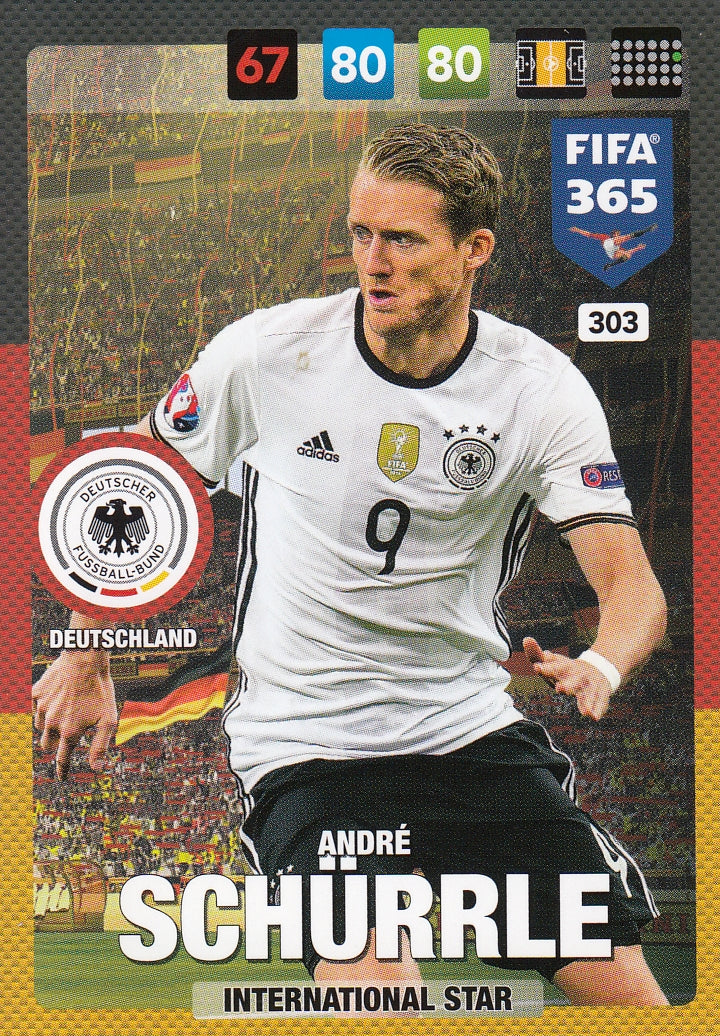 303. ANDRÉ SCHÜRRLE - DEUTSCHLAND - INTERNATIONAL STAR