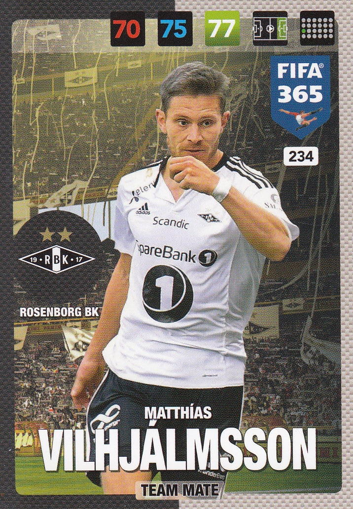 234. MATTHÍAS VILHJÁLMSSON - ROSENBORG BK - TEAM MATE