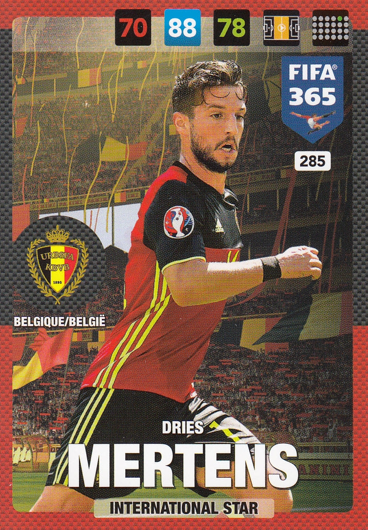 285. DRIES MERTENS - BELGIQUE/BELGIË - INTERNATIONAL STAR