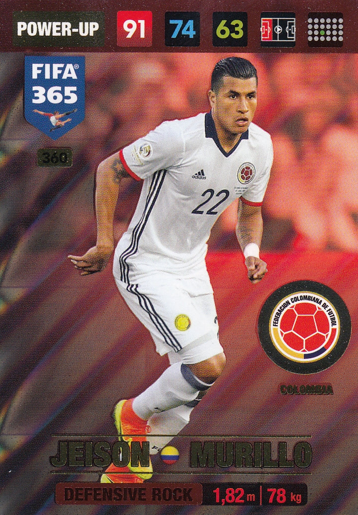360. JEISON MURILLO - COLOMBIA - POWER-UP - DEFENSIVE ROCK