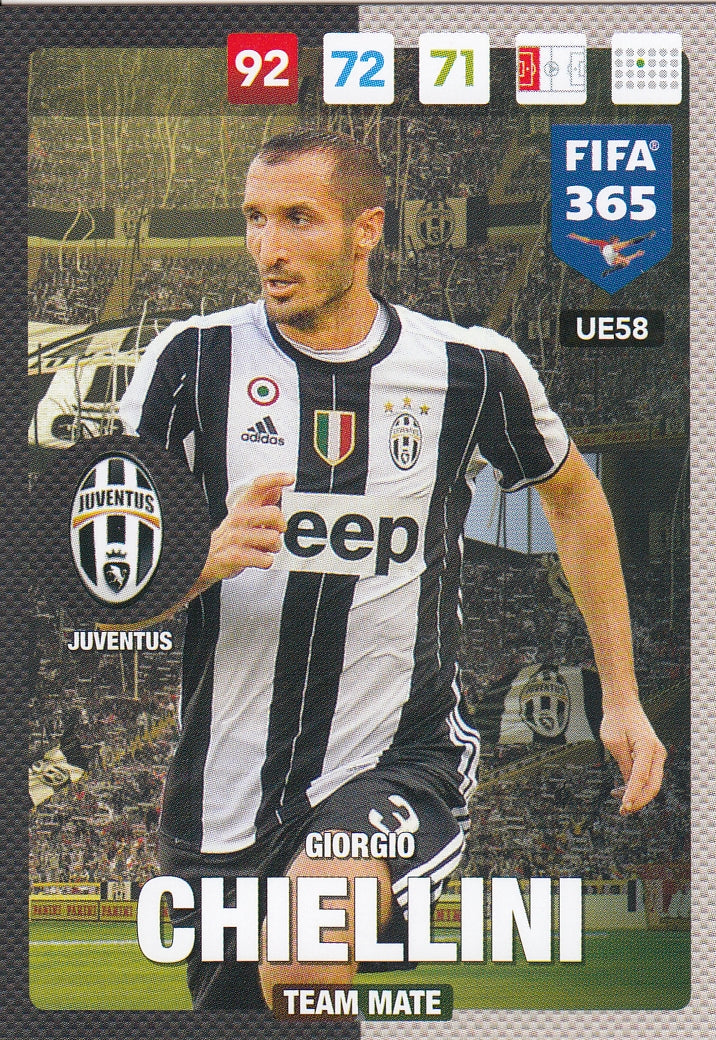 UE058 - GIORGIO CHIELLINI - JUVENTUS - TEAM MATE
