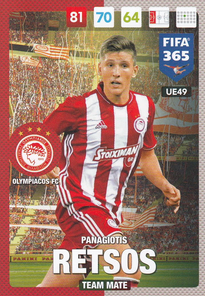 UE049 - PANAGIOTIS RETSOS - OLYMPIAKOS FC - TEAM MATE