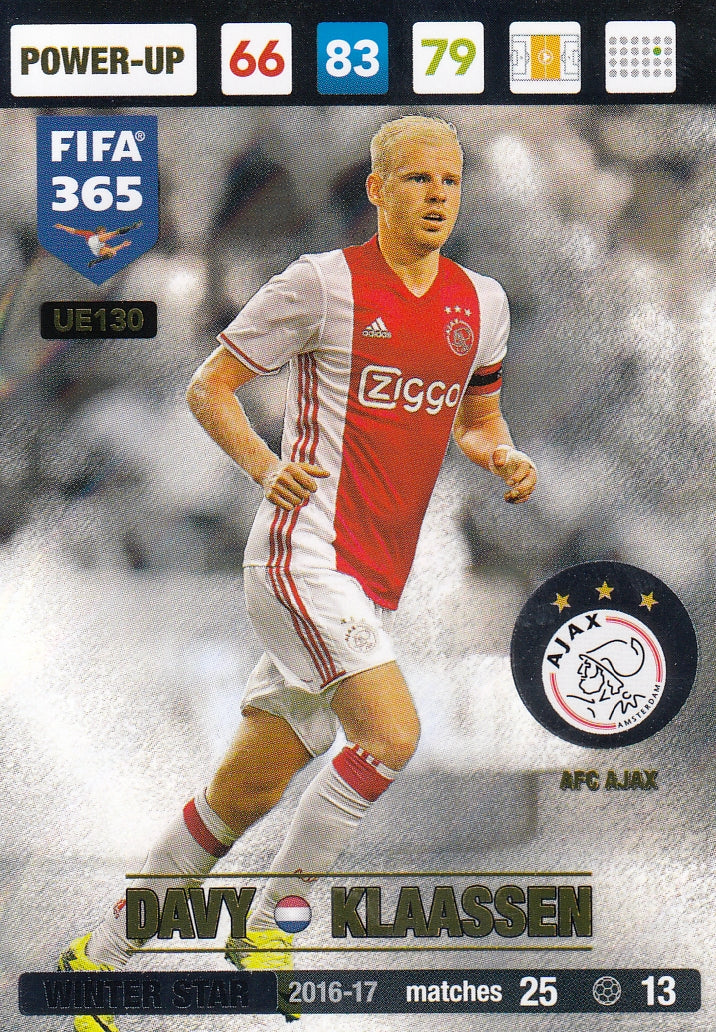 UE130 - DAVY KLAASSEN - AFC AJAX - POWER-UP - WINTER STAR
