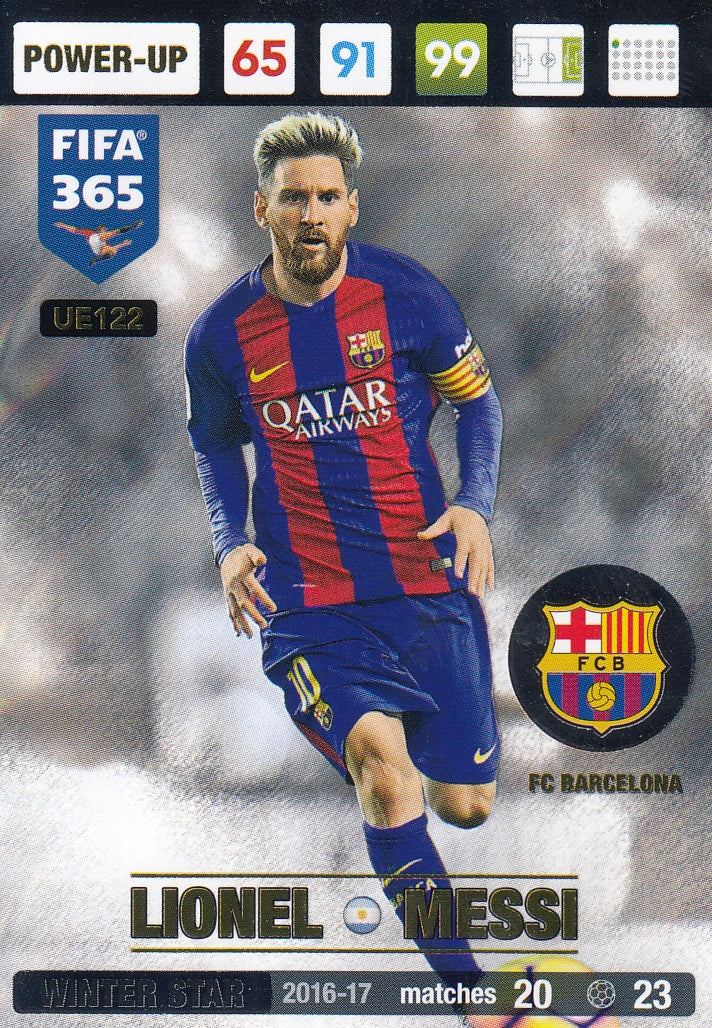UE122 - LIONEL MESSI - FC BARCELONA - POWER-UP - WINTER STAR