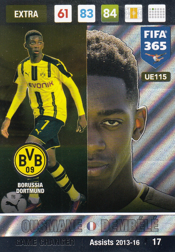 UE115 - OUSMANE DEMBÉLÉ - BORUSSIA DORTMUND - EXTRA - GAME CHANGER