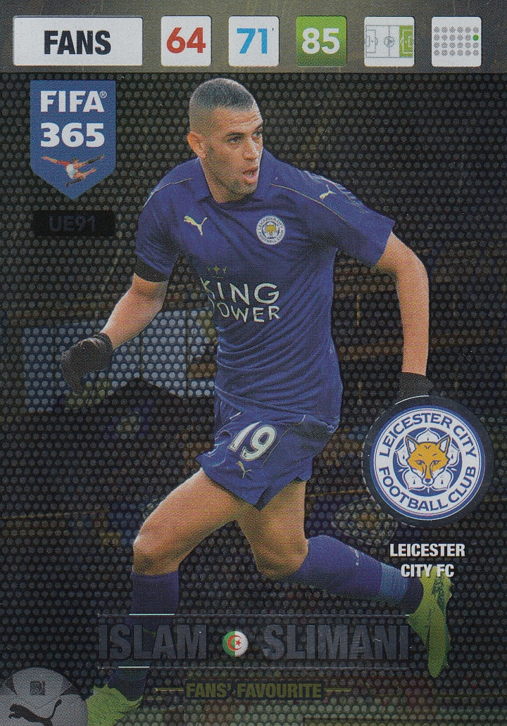 UE091 - ISLAM SLIMANI - LEICESTER CITY FC - FANS - FAN’S FAVOURITE
