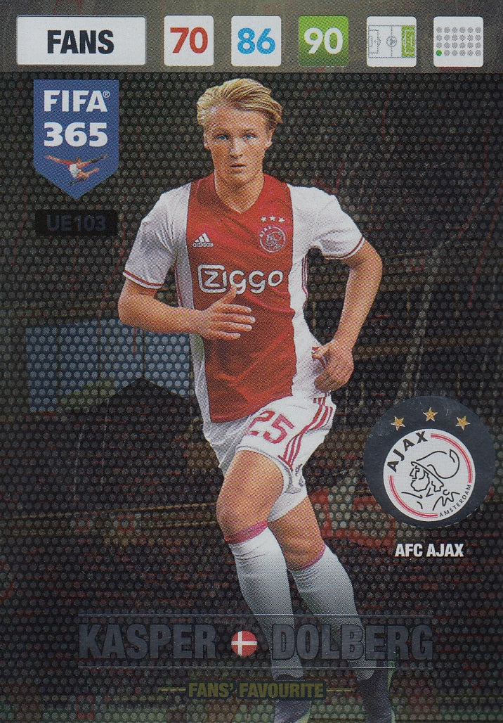 UE103 - KASPER DOLBERG - AFC AJAX - FANS - FANS’ FAVOURITE