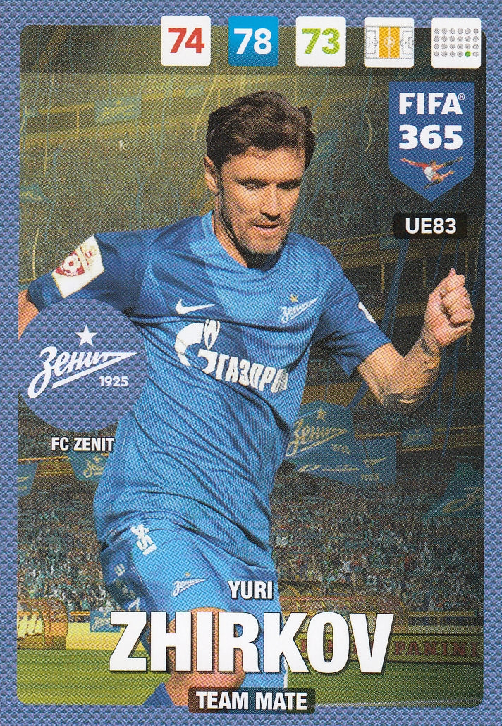 UE083 - YURI ZHIRKOV - FC ZENIT - TEAM MATE