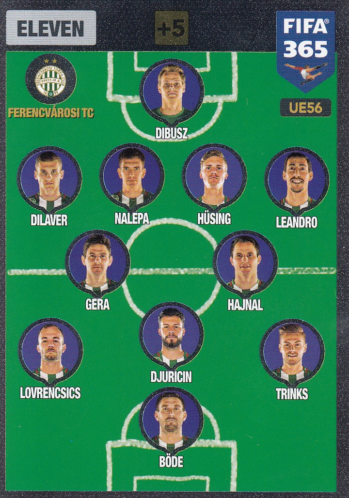 UE056 - FERENCVÁROSI TC - ELEVEN