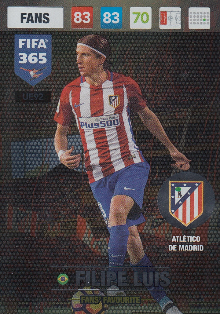 UE092 - FILIPE LUIS - ATLÉTICO DE MADRID - FANS - FAN’S FAVOURITE