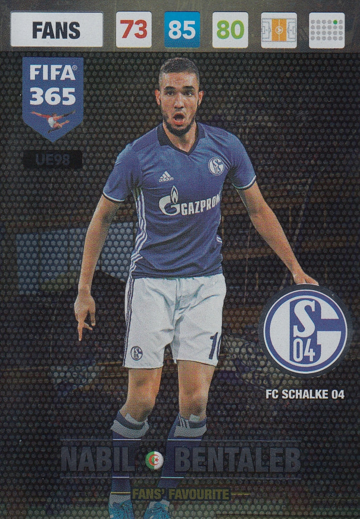 UE098 - NABIL BENTALEB - FC SCHALKE 03 - FANS - FAN’S FAVOURITE