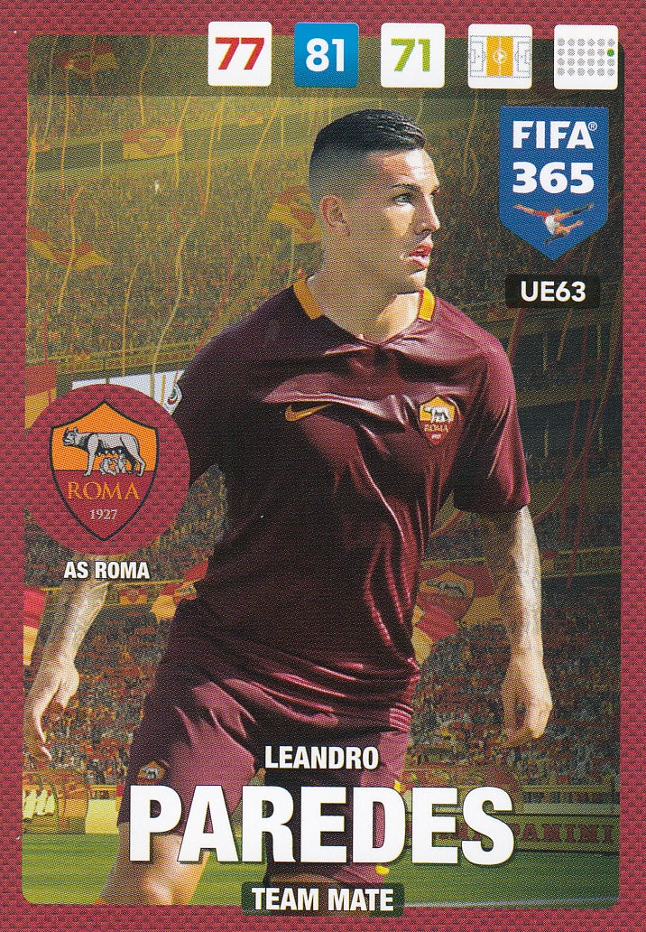UE063 - LEANDRO PAREDES - AS ROMA - TEAM MATE