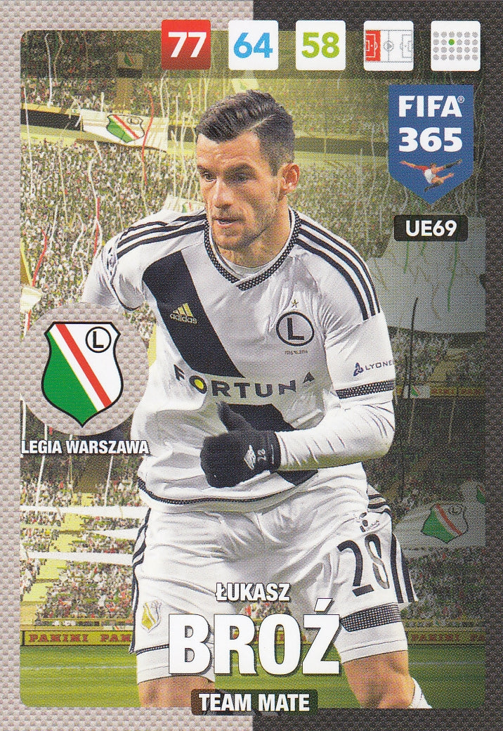 UE069 - LUKASZ BROZ - LEGIA WARSZAWA - TEAM MATE