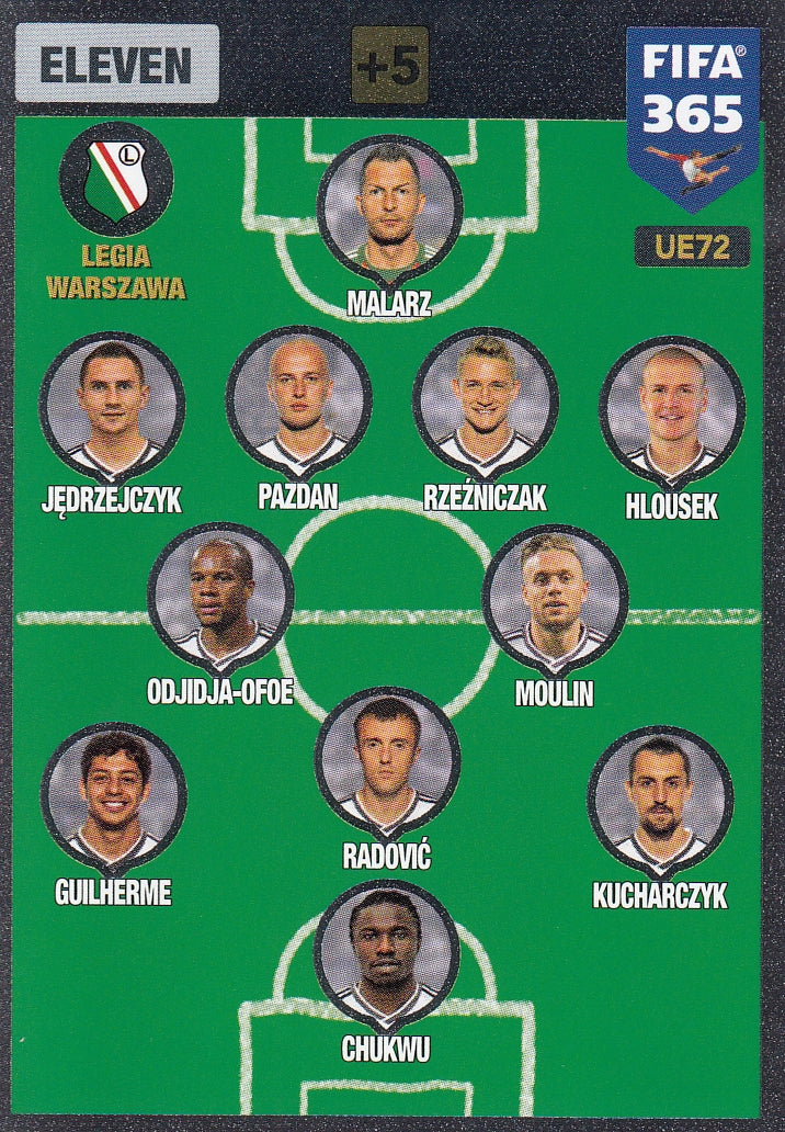 UE072 - LEGIA WARSZAWA - ELEVEN
