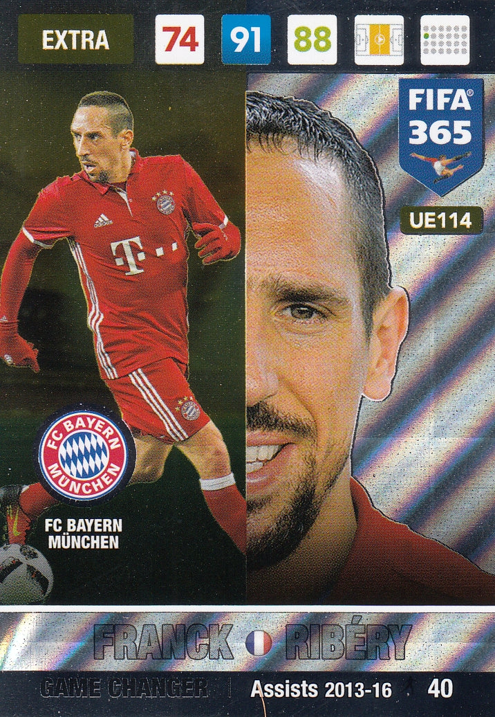 UE114 - FRANCK RIBÉRY - FC BAYERN MÜNCHEN - EXTRA - GAME CHANGER
