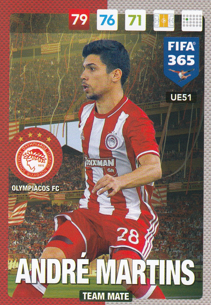 UE051 - ANDRÉ MARTINS - OLYMPIACOS FC - TEAM MATE