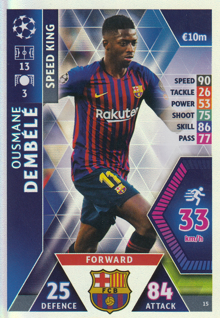 015. OUSMANE DEMBELE - FC BARCELONA - SPEED KING