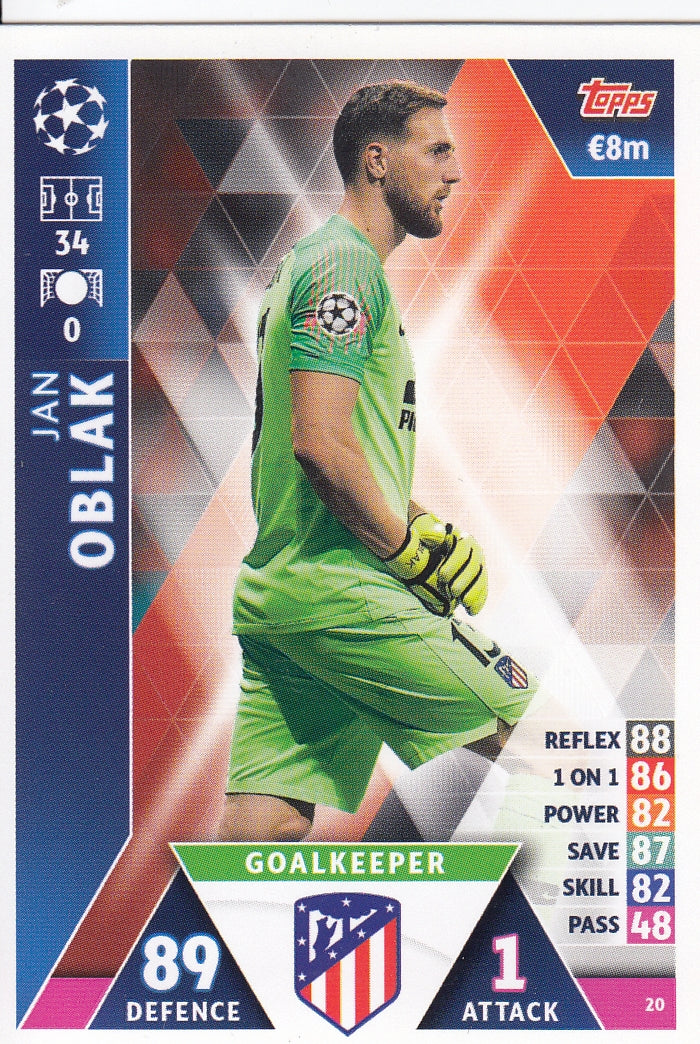 020. JAN OBLAK - ATLETICO DE MADRID