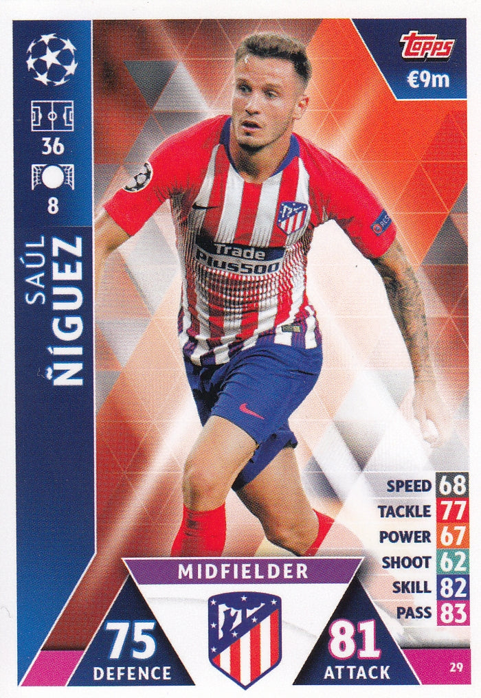 029. SAUL ÑIGUEZ - ATLETICO DE MADRID