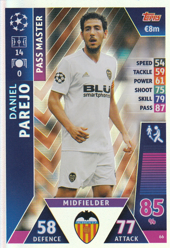066. DANIEL PAREJO - VALENCIA CF - PASS MASTER