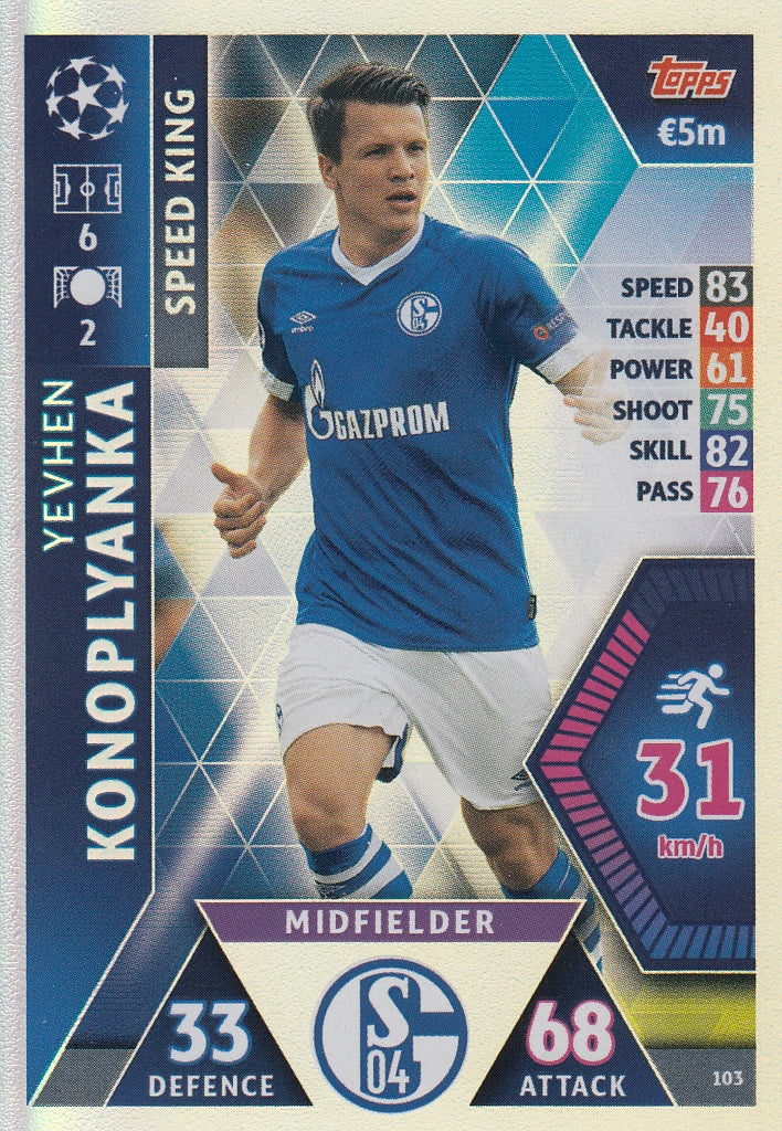 103. YEVHEN KONOPLYANKA - FC SCHALKE 04 - SPEED KING