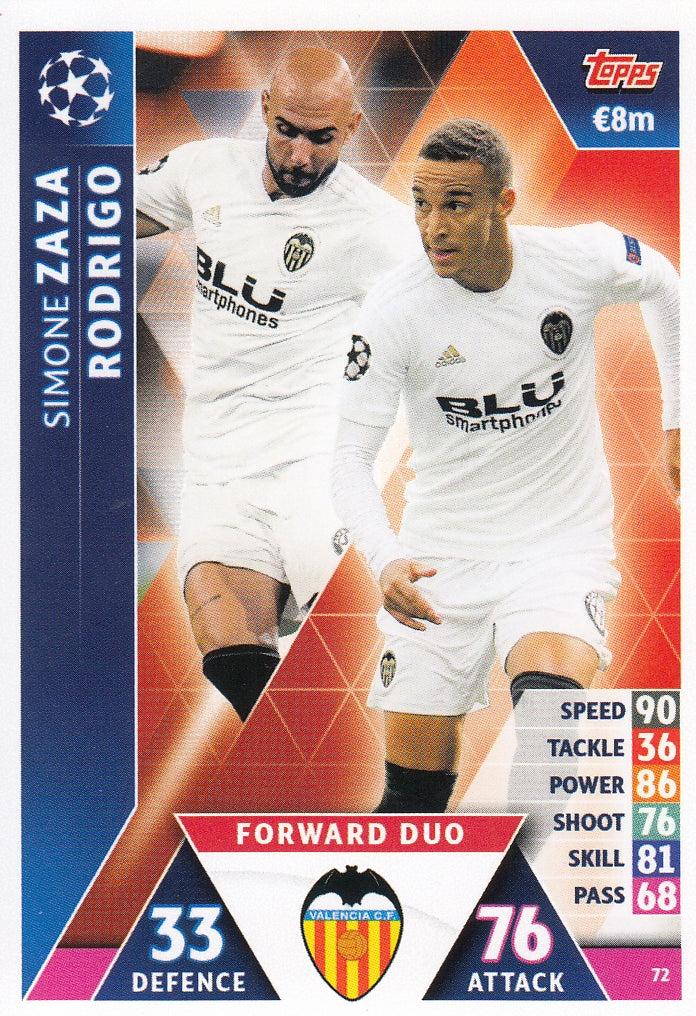 072. SIMONE ZAZA - RODRIGO - VALENCIA CF