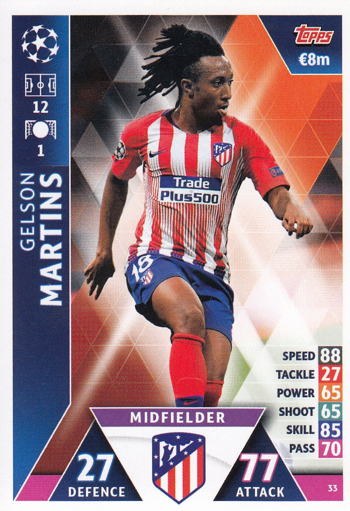 033. GELSON MARTINS - ATLETICO DE MADRID