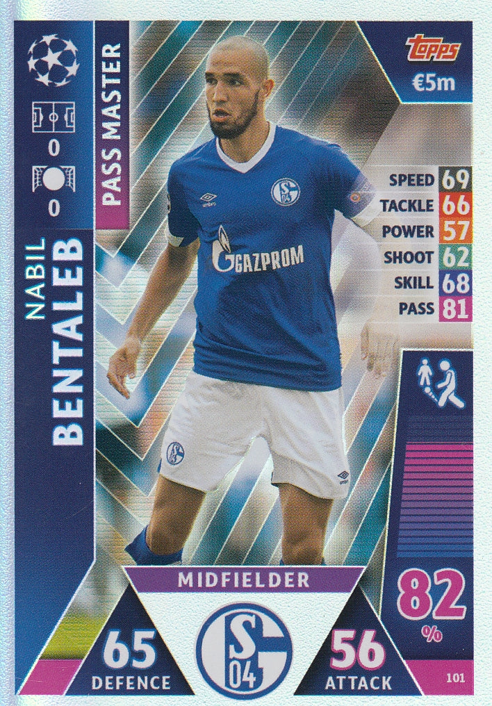 101. NABIL BENTALEB - FC SCHALKE 04 - PASS MASTER