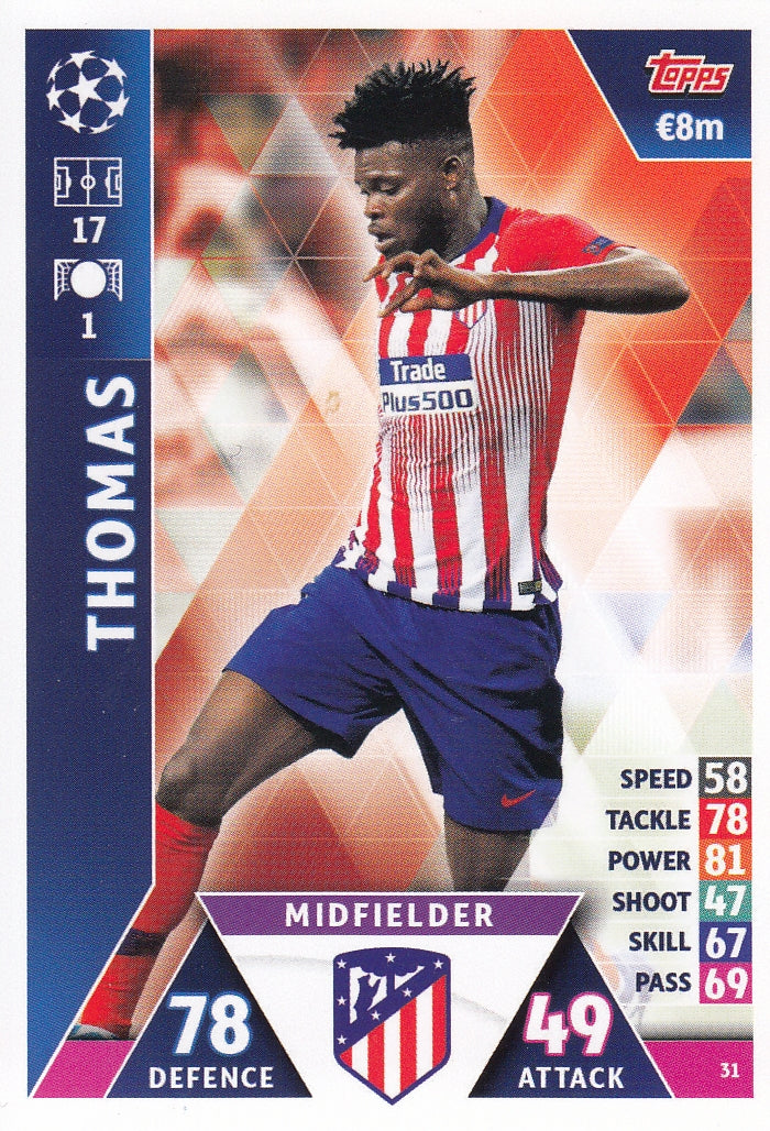 031. THOMAS - ATLETICO DE MADRID