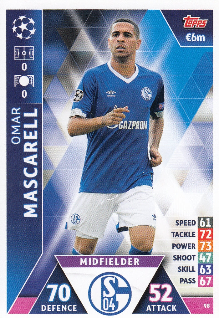 098. OMAR MASCARELL - FC SCHALKE 04