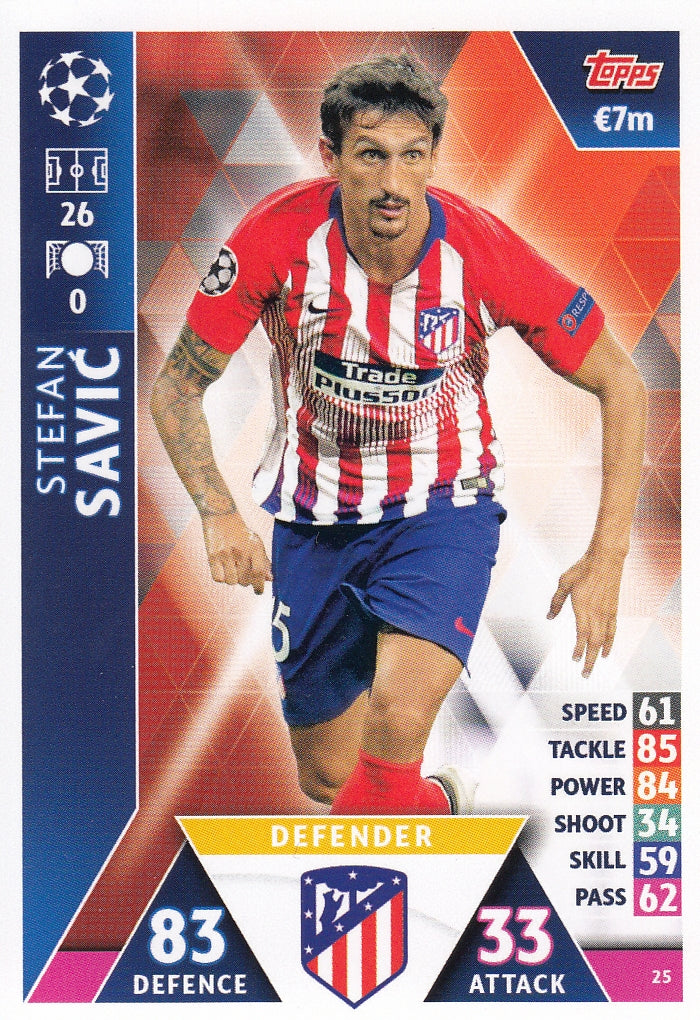 025. STEFAN SAVIC - ATLETICO DE MADRID
