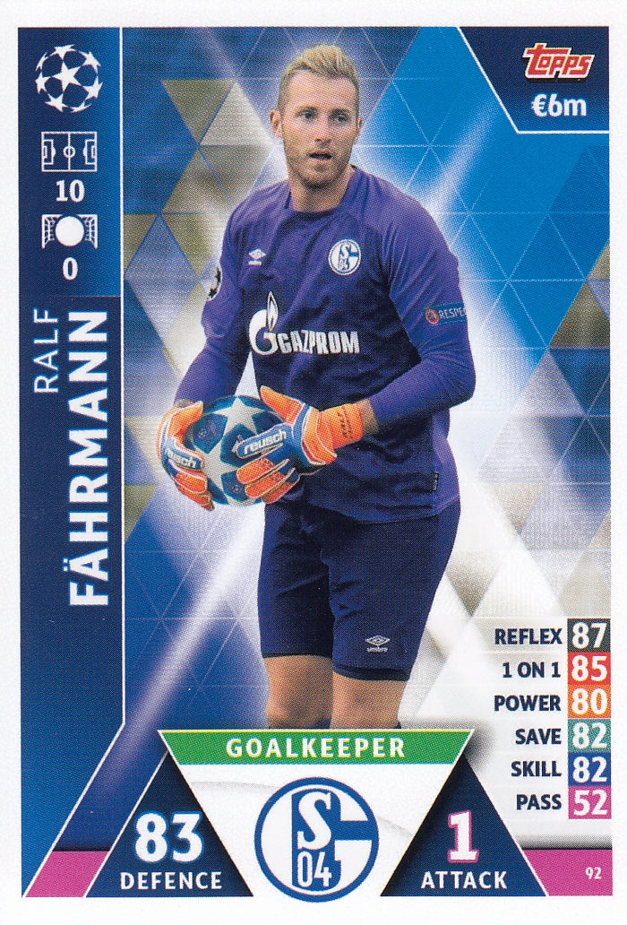 092. RALF FAHRMANN - FC SCHALKE 04