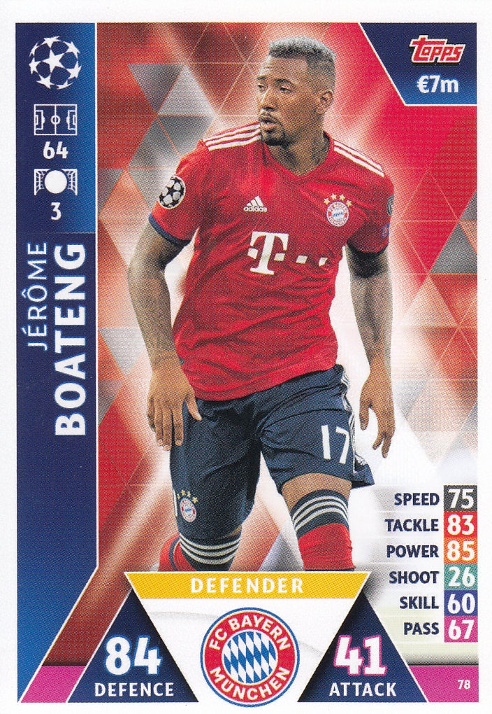 078. JEROME BOATENG - FC BAYERN MUNCHEN