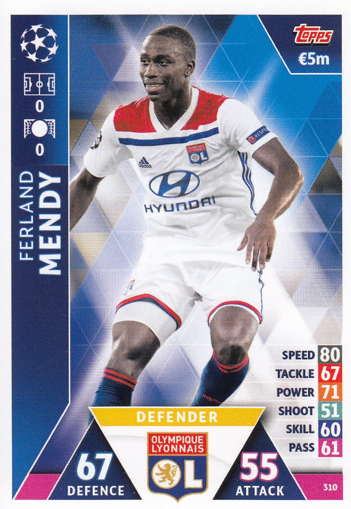 310. FERLAND MENDY - OLYMPIQUE LYONNAIS