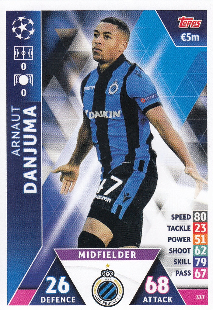 337. ARNAUT DANJUMA - CLUB BRUGGE