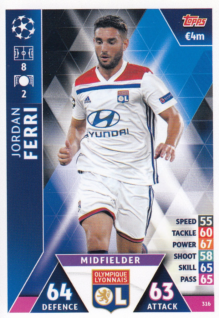 316. JORDAN FERRI - OLYMPIQUE LYONNAIS
