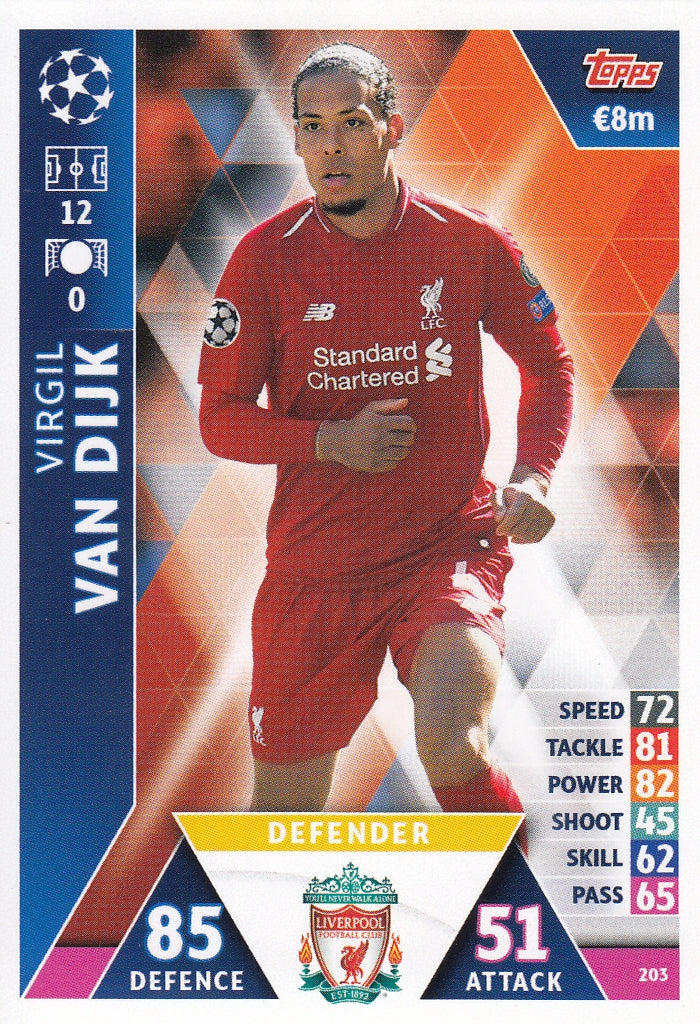 203. VIRGIL VAN DIJK - LIVERPOOL