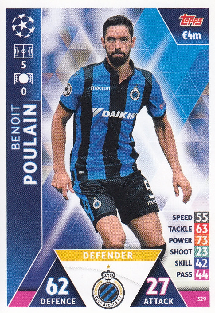 329. BENOIT POULAIN - CLUB BRUGGE