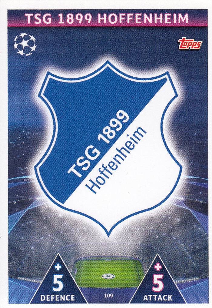109. TSG 1899 HOFFENHEIM - CLUB BADGE