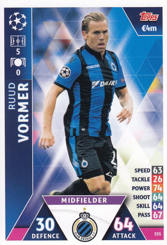 335. RUUD VORMER - CLUB BRUGGE