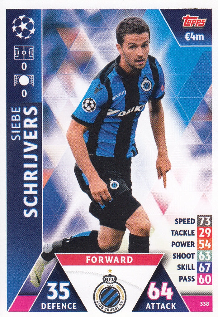 338. SIEBE SCHRIJVERS - CLUB BRUGGE