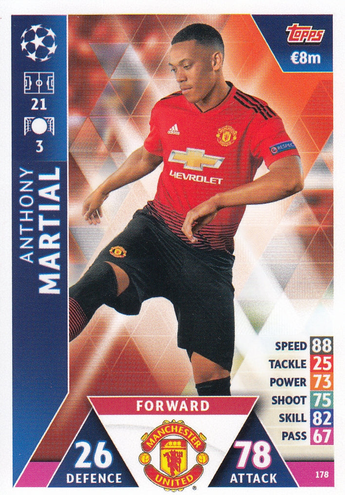 178. ANTHONY MARTIAL - MANCHESTER UNITED