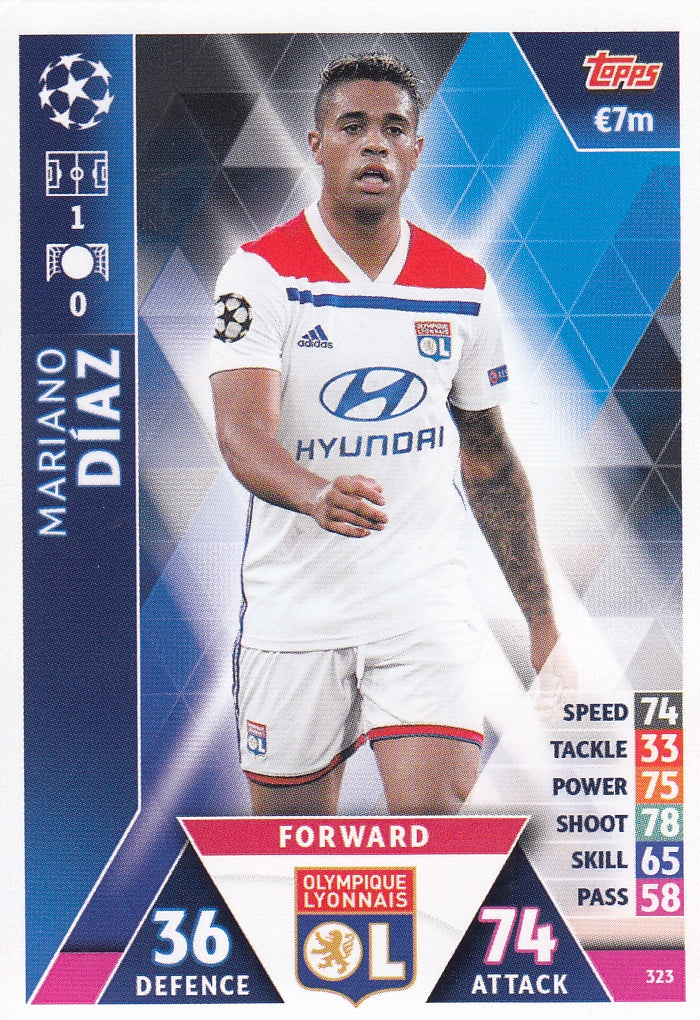 323. MARIANO DIAZ - OLYMPIQUE LYONNAIS