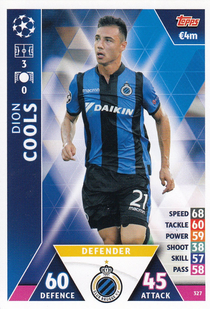 327. DION COOLS - CLUB BRUGGE