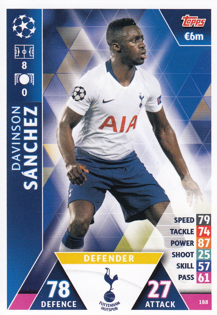 188. DAVINSON SANCHEZ - TOTTENHAM HOTSPUR