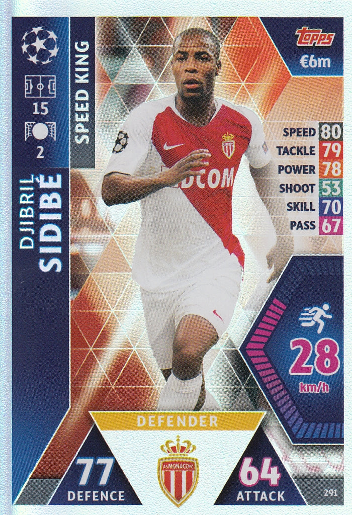 291. DJIBRIL SIDIBE - AS MONACO FC - SPEED KING