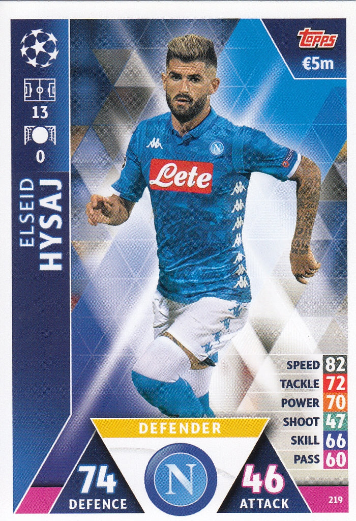 219. ELSEID HYSAJ - SSC NAPOLI