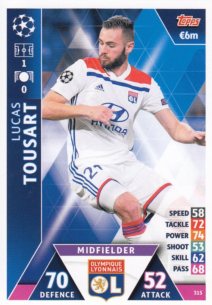 315. LUCAS TOUSART - OLYMPIQUE LYONNAIS